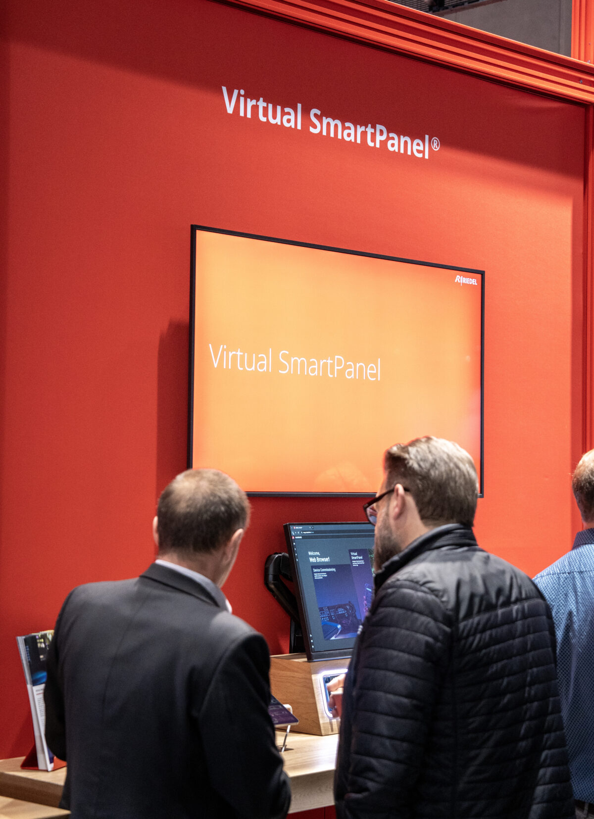 IBC2024: Riedel – Virtual SmartPanels, NSA-006A, and NSA-003A.