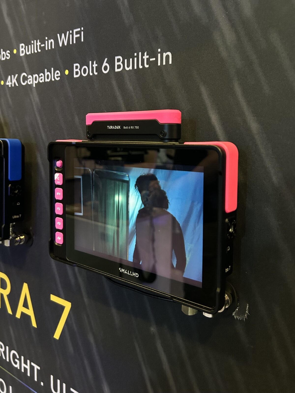 IBC2024 camera lignting: Sony, SmallHD, SWIT, Fujinon, and Astera.