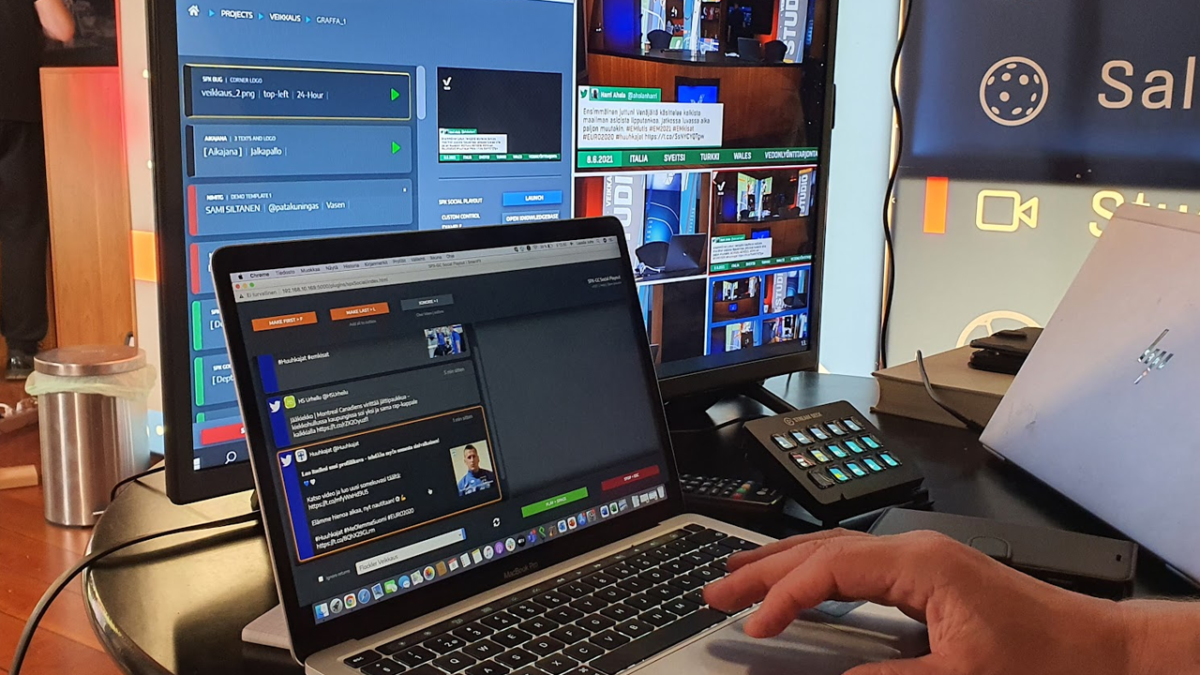 HTML graphics use open web technologies to create broadcasting graphics flexibly, securely, and cost-effectively.